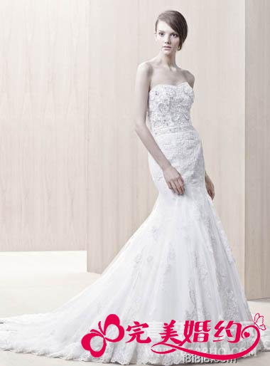Enzoani 2012春夏鱼尾唯美婚纱3