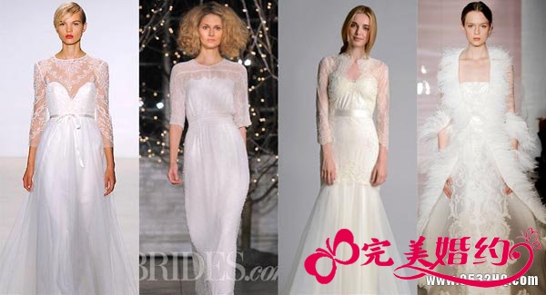 2014纽约婚纱时装周 解读秋冬婚纱灵感