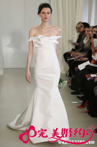2014春夏婚纱品牌：Angel Sanchez