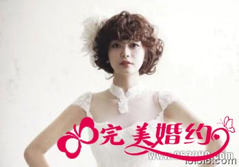 短卷发造型之蛋卷