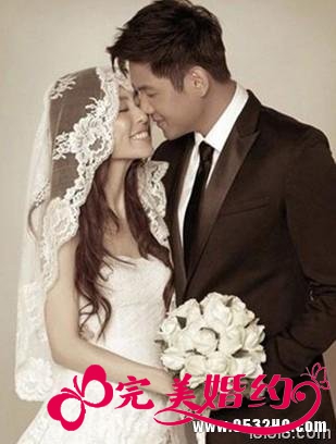 明星新娘发型图片 范玮琪