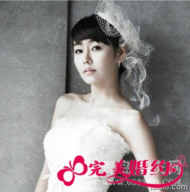 2012短发新娘造型1