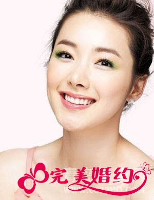 个性色彩新娘妆的画法