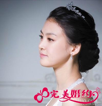 新娘妆发型图片1