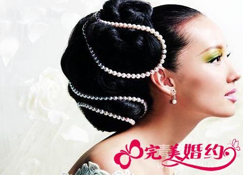 解析春日3款美丽时尚新娘妆容