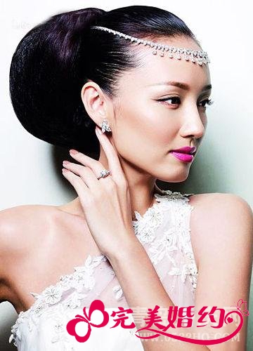 解析春日3款美丽时尚新娘妆容