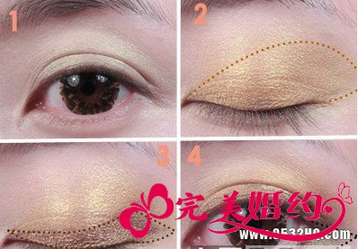 日系小烟熏妆怎么画step3