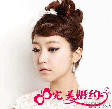 时尚新娘发型2