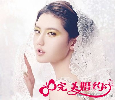高调华丽新娘妆容 让你成为最美新娘