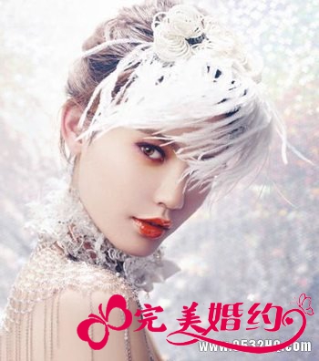 高调华丽新娘妆容 让你成为最美新娘