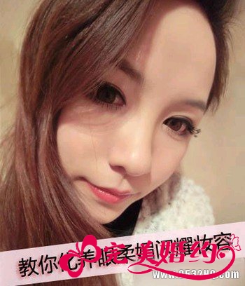 柔美闪耀的日系妆容 时尚的日系眼妆教程