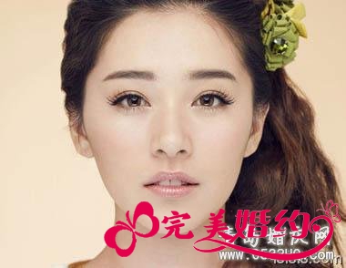 马尾新娘头发新造型2