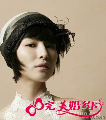 韩式结婚新娘发型2