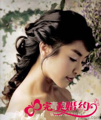 韩式结婚新娘发型3