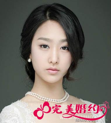 韩国新娘发型2