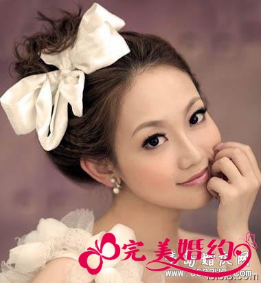 新娘妆发型图片1