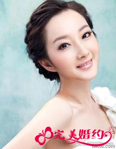 中式新娘发型图片2