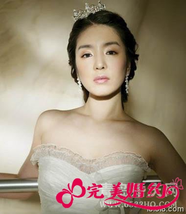 韩式新娘妆造型二：高贵华美