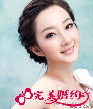 典雅新娘发型图片
