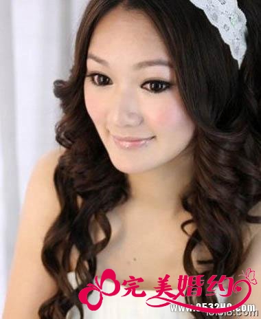 新娘化妆造型之发型造型