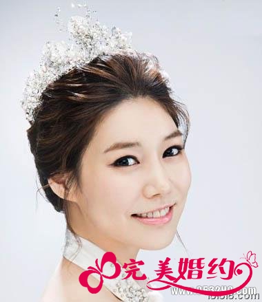 韩式新娘发型图片3