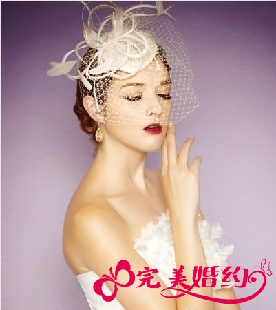 浪漫唯美欧式新娘发型尽显贵族气质