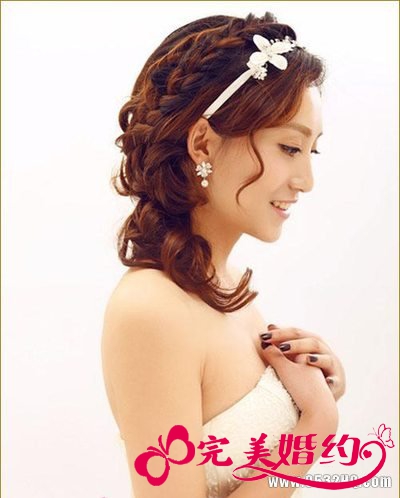 大众化新娘跟妆造型 浪漫美丽又大方