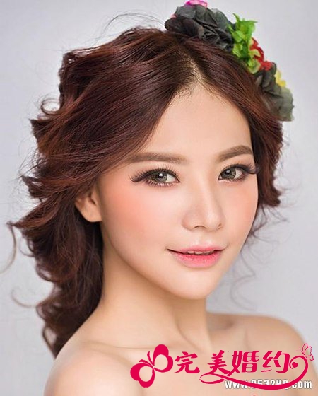 优雅简约新娘造型 缔造新娘纯美形象
