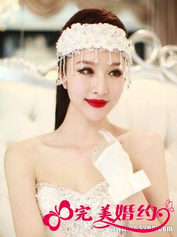 女人味十足 美丽新娘的浪漫别致发型