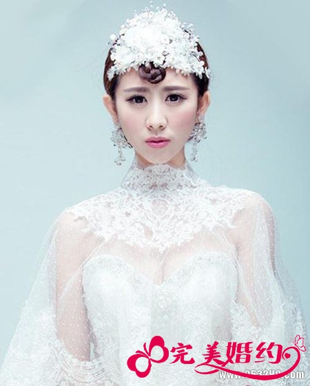 甜美浪漫新年造型 让新娘子更惊艳