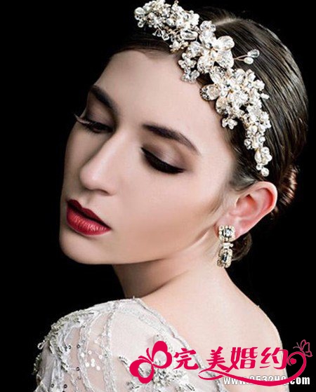 精致唯美新娘造型 增添新娘更多魅力