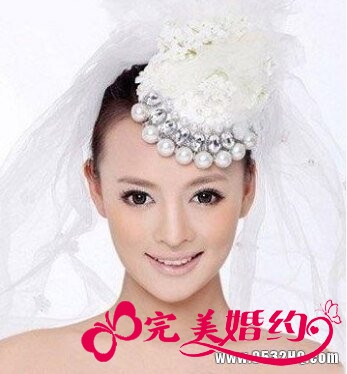 韩式新娘妆发型图片