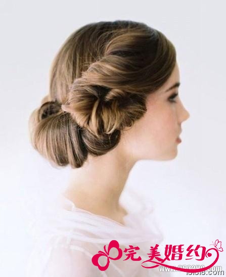 时尚新娘发型之温柔范
