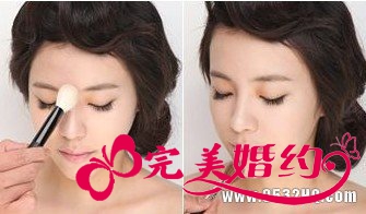 新娘彩妆技巧step2：凸显立体五官