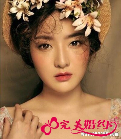 花朵新娘造型 最是那一抹娇羞