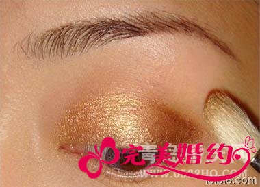 新娘深邃大眼妆教程2