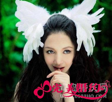 如何打造绿色森林新娘美妆