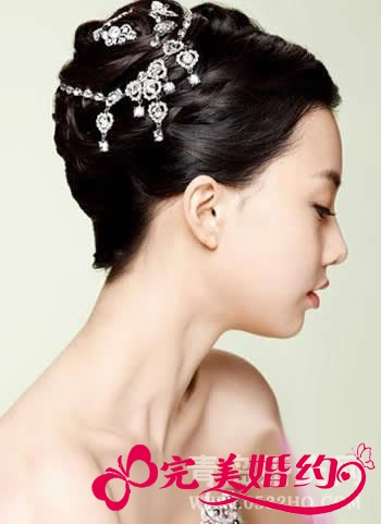 7款典雅复古新娘发型　完美婚礼借鉴