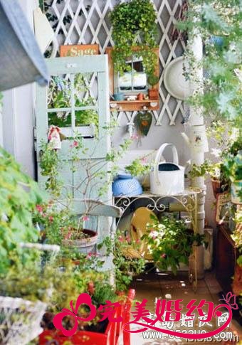 小户型家庭装修阳台设计2