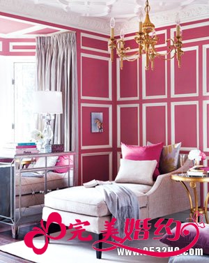 枚红色婚房装饰 打造时尚完美婚房