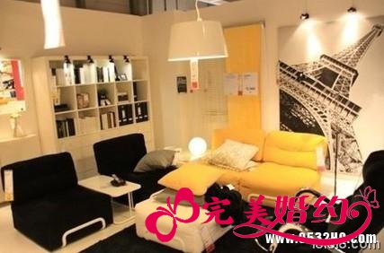 30平米小户型装修之二：精美客厅华丽蜕变