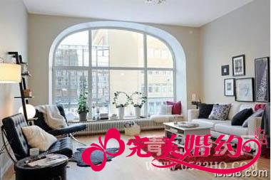 复式楼客厅装修效果图2