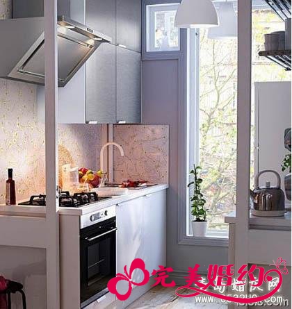 时尚小厨房装修效果图