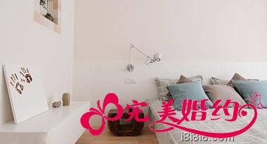 现代日式婚房卧室装修