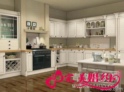 宜家整体厨房1：韩式风格