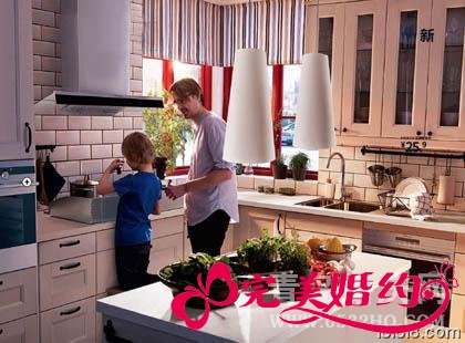 宜家整体厨房2：美式风格