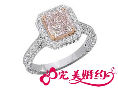 彩宝和彩钻婚戒