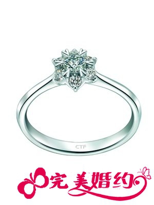 结婚戒指哪种钻石镶嵌方式最好？