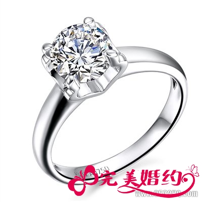 挚爱经典系列 宠爱 —18K金钻石女戒