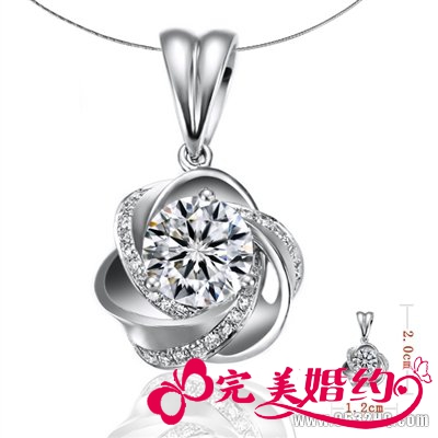 钻石项链送人挑选什么款式好?
